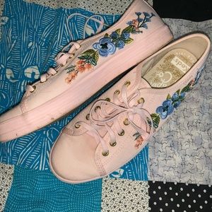 Kids X Rifle Paper Co Sneakers Size 8